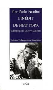 Couverture du livre L'inédit de New York par Pier Paolo Pasolini et Guiseppe Cardillo